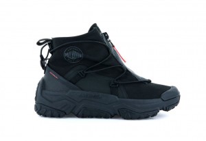 Palladium Off-grid Hi Zip Waterproof + Sneakers Bambino Nere Nere | WYIVH-7830