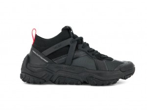 Palladium Off-grid Lo Adventure Sneakers Bambino Nere Nere | TFIOB-5847