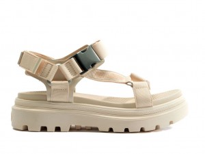 Palladium Pallacruise Strap Sandali Donna Marroni | KZMWU-5140