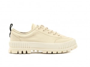 Palladium Pallashock Lo Organic 2 Sneakers Bambino Sahara | UVKTH-0836