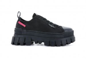 Palladium Revolt Lo Tx Sneakers Donna Nere Nere | YVZGW-0973