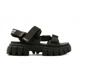 Palladium Revolt Sandal Mono Sandali Donna Nere | SQDOY-0179